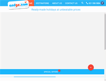 Tablet Screenshot of andgo.com